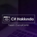 C# Hakkında (Sabitler,Değişkenler,NET)